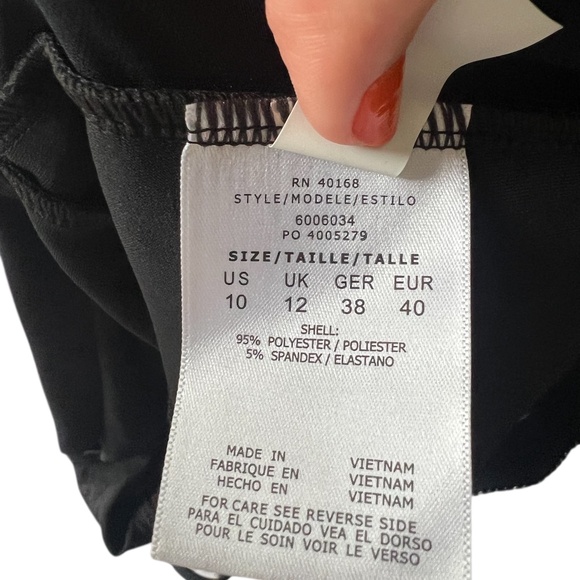 MiracleSuit Chloe Black Tankini Swim Top Size 10 NWT - Picture 8 of 8